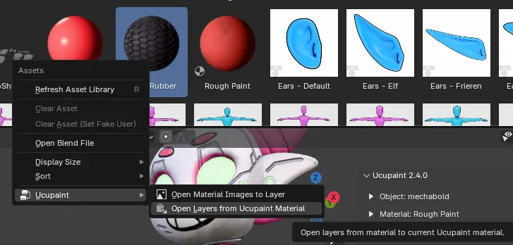 inserting a smart material